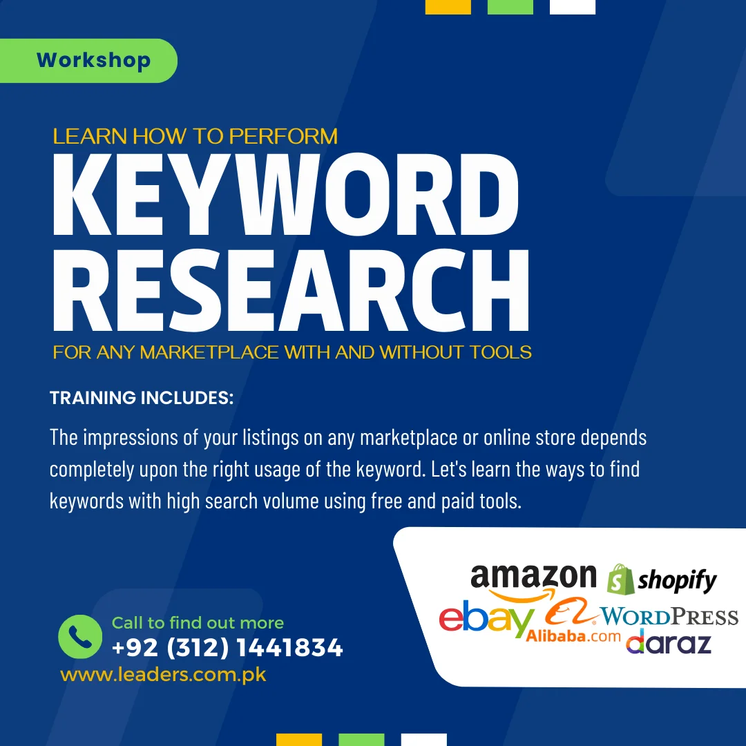 keyword-research-product-listing-optimization-workshop