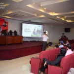 Atif Nazeer and A. Rauf Nizami presenting at Alibaba export seminar hosted by Computer Xperts.