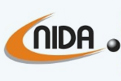 Logo of NIDA – National Institute of Development Administration featuring bold black text and an orange swoosh.